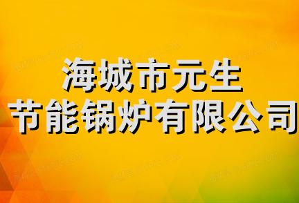海城市元生节能锅炉有限公司