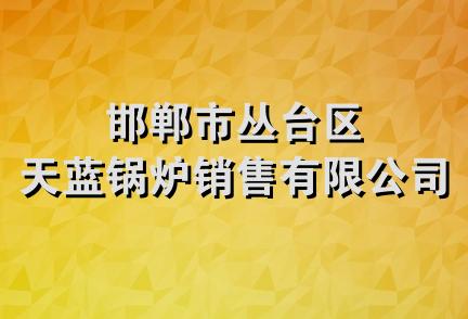 邯郸市丛台区天蓝锅炉销售有限公司