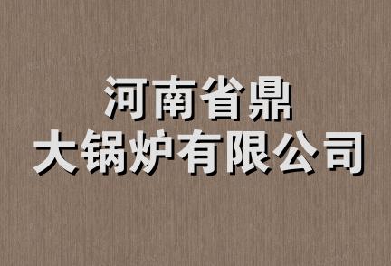 河南省鼎大锅炉有限公司