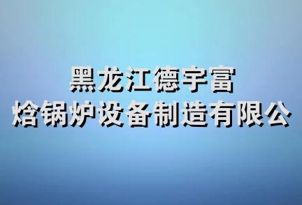 黑龙江德宇富焓锅炉设备制造有限公司