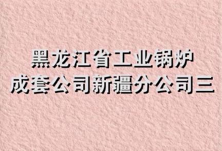 黑龙江省工业锅炉成套公司新疆分公司三鲜庄