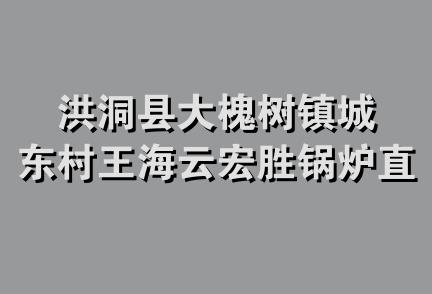 洪洞县大槐树镇城东村王海云宏胜锅炉直销站