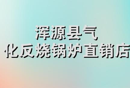 浑源县气化反烧锅炉直销店