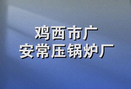 鸡西市广安常压锅炉厂