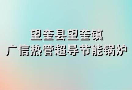 望奎县望奎镇广信热管超导节能锅炉厂