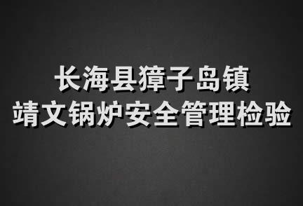 长海县獐子岛镇靖文锅炉安全管理检验站