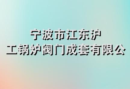 宁波市江东沪工锅炉阀门成套有限公司