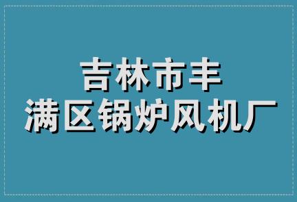 吉林市丰满区锅炉风机厂