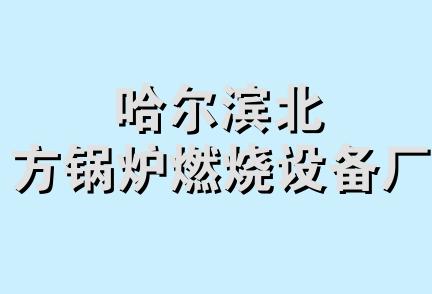 哈尔滨北方锅炉燃烧设备厂