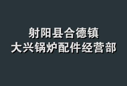 射阳县合德镇大兴锅炉配件经营部