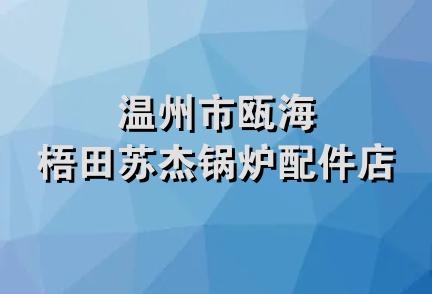 温州市瓯海梧田苏杰锅炉配件店