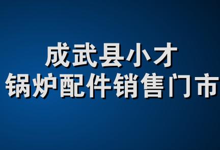 成武县小才锅炉配件销售门市