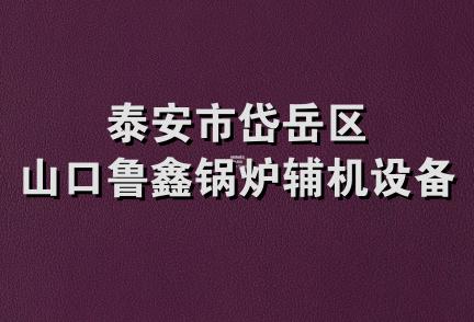 泰安市岱岳区山口鲁鑫锅炉辅机设备厂