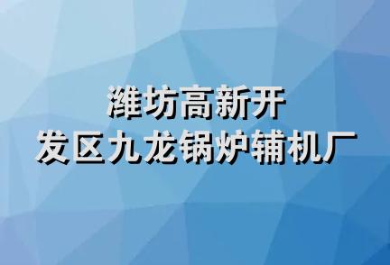 潍坊高新开发区九龙锅炉辅机厂