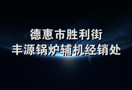 德惠市胜利街丰源锅炉辅机经销处