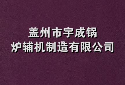 盖州市宇成锅炉辅机制造有限公司