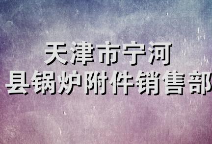 天津市宁河县锅炉附件销售部