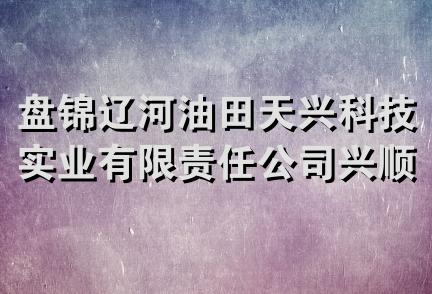 盘锦辽河油田天兴科技实业有限责任公司兴顺锅炉安装维修厂