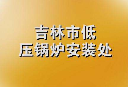 吉林市低压锅炉安装处