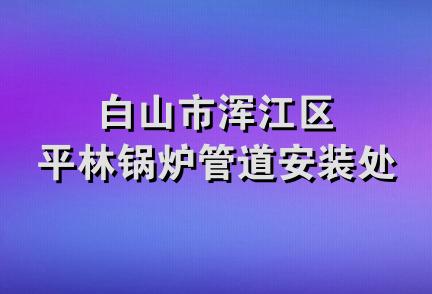 白山市浑江区平林锅炉管道安装处