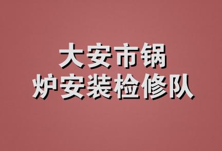 大安市锅炉安装检修队