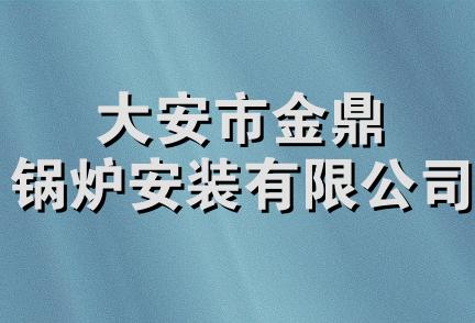 大安市金鼎锅炉安装有限公司