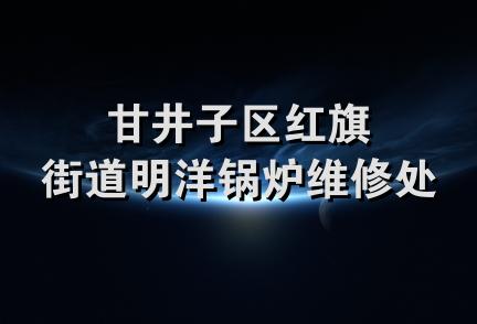 甘井子区红旗街道明洋锅炉维修处