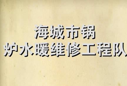 海城市锅炉水暖维修工程队