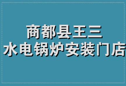 商都县王三水电锅炉安装门店