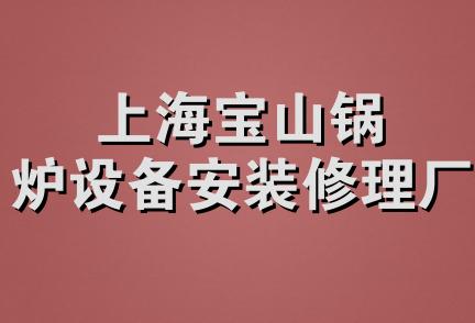 上海宝山锅炉设备安装修理厂