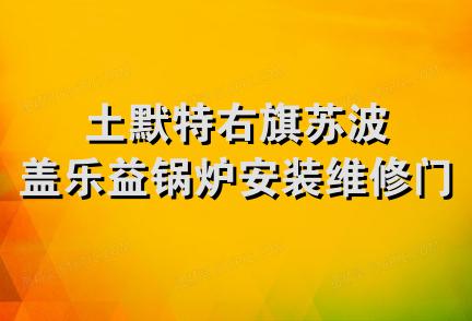 土默特右旗苏波盖乐益锅炉安装维修门市部