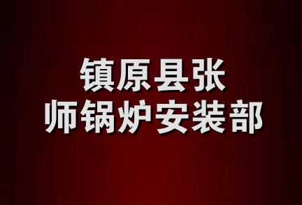 镇原县张师锅炉安装部