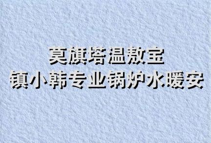 莫旗塔温敖宝镇小韩专业锅炉水暖安装