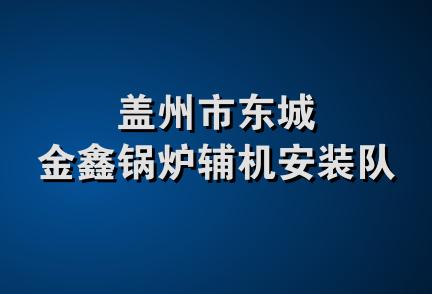 盖州市东城金鑫锅炉辅机安装队