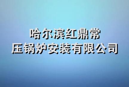 哈尔滨红鼎常压锅炉安装有限公司