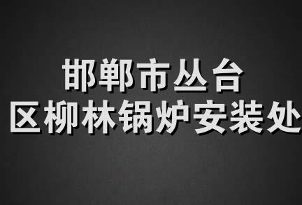 邯郸市丛台区柳林锅炉安装处